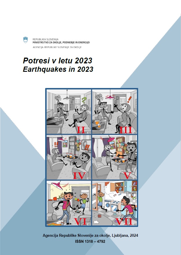 Potresi v letu 2023